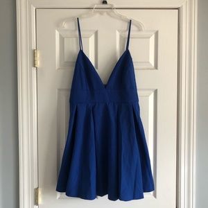 Lulu’s Royal Blue Mini Dress (with tags)